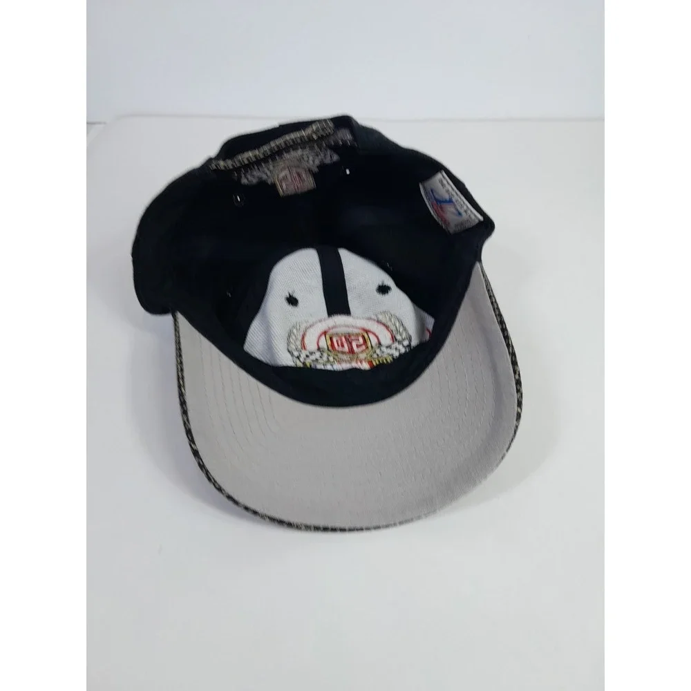 Vintage 90s 1998  NASCAR Hat Cap Strap Back 50th Anniversary Racing Logo Athleti - Picture 6 of 6